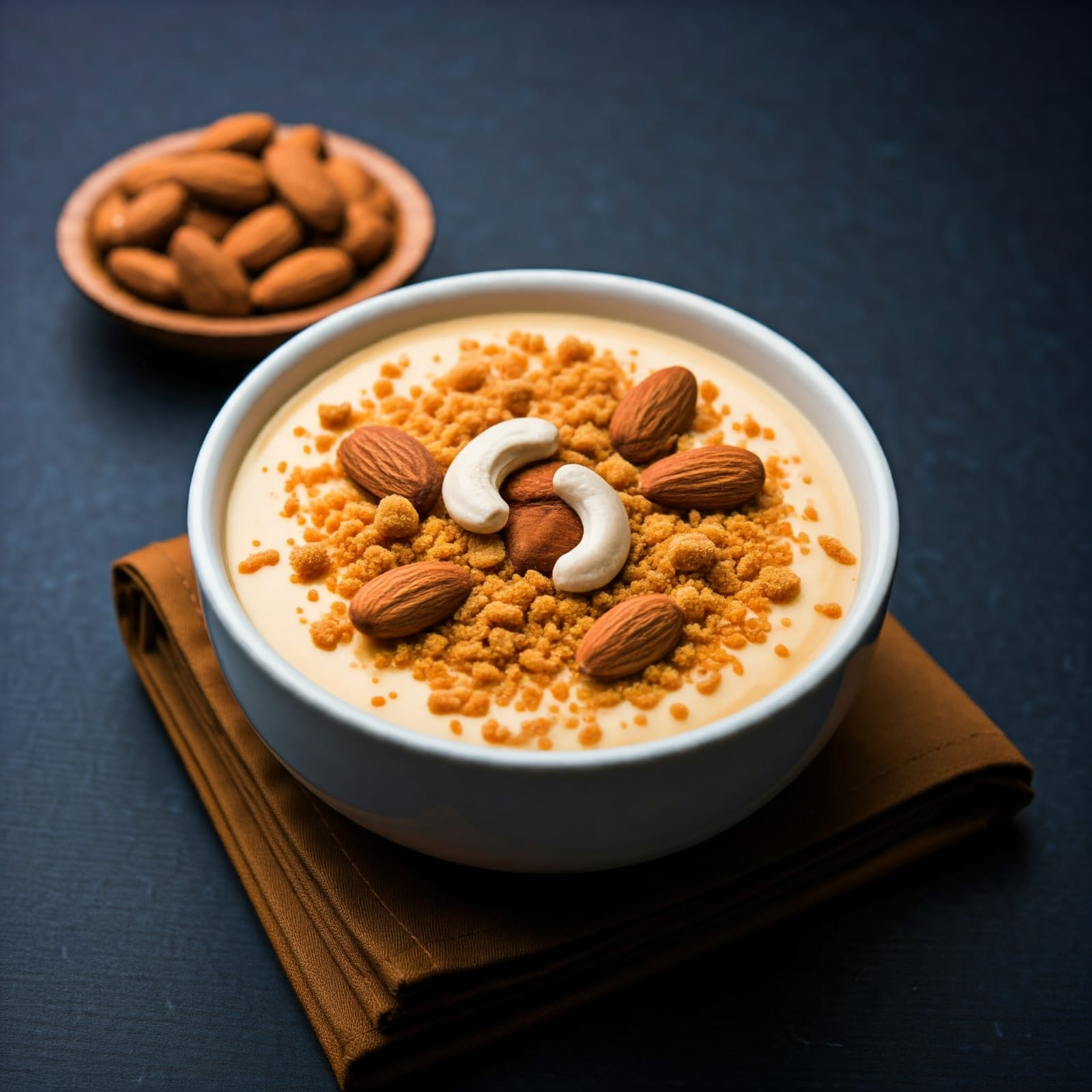 Butterscotch custard