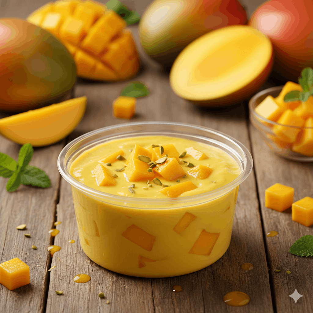 Mango Magic custard